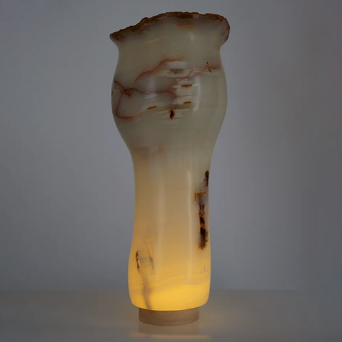 Sculpted Onyx Lamp III - Image 2