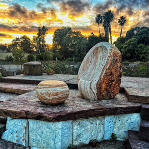 travertine-chair